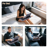 New Laptop Lap Desks for Adults, Fits Up to 17.3" Laptops, Portable Laptop Desk for Bed