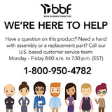 Bush Business Furniture Universal Floor Storage Cabinet with Doors and Shelves in Platinum Gray Bush Furniture