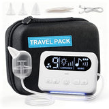 Electric Nasal Aspirator for Baby, 9 Adjustable Suction Power,Nose Cleaner Travel Kit,LED Display,Night Light and Music Soothing Function, Electric Nose Sucker for Newborns/Infants