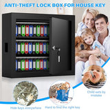 Key Organizer Wall Mount for Car Garage House Rental Office Business