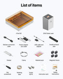 xTool M2 20W Laser Engraver, Built-in Dual Cameras