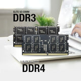 Elite DDR4 16GB Kit (2 x 8GB) 3200MHz PC4-25600 CL22 Unbuffered Non-ECC 1.2V SODIMM 260-Pin Laptop Notebook PC Computer Memory Module Ram