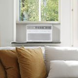Keystone 8,000 BTU Window Mounted Inverter Air Conditioner with Quiet, High Efficiency Operation and Remote, Window AC Unit for Apartment, Living Room, Bathroom, Small/Medium Rooms up to 350-Sq. Ft.
