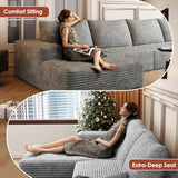 Boneless Couch, Modular Sectional Couches for Living Room