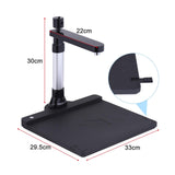 Document Scanners, Book Image Document Camera Scanner USB Adjustable Portable Suitable for Classroom Office Library,Portable scanners for documents