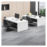 zhongxlla Standing Desk, Office Desk Senior Sense of Table and Chair