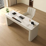 AQWASYUTER Office Computer Desk Wooden Slate Modern Study Furniture
