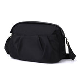 Small Crossbody Bags for Women Multi-Pocket Shoulder Purse (Black)
