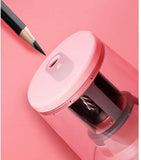 Electric Pencil Sharpener Blade to Fast Sharpen USB/Battery-Powered and Easy to Use Operated in School Classroom/Office/Home