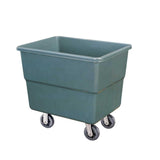 Commercial Laundry Cart, Heavy-Duty Plastic Linen Trolley for Hotel Housekeeping