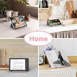 Huogantom Airplane Phone Holder Mount, Travel Essentials Flexible Phone Holder, Airplane Tablet Holder for Flying, Desk, Compatible with iPhone, Smartphone, Tablet, Pink