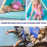 Hazli 3" Matrix AirCell Comfort-Cell Memory Foam Camping Mattress Pad - Roll Up Mattress for Adults - Portable Cot Sleeping Pad for Camping - Floor Mat or Bed Roll for Car, SUV - 64’’ x 26’’