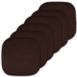 Sweet Home Collection Cushion Memory Foam Chair Pads Honeycomb Nonslip