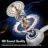Wireless Headsets with Mic for Work, Wireless Headset for Cell Phones, Ultra Lightweight& 50+ Playtime