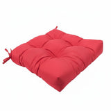 PYmijimy Waterproof Seat Cushion with Padded Chair Pad Polyester Surface and Easy Care Build Suitable for Dining Office Balcony(Red)