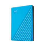 WD 5TB My Passport, Portable External Hard Drive, Blue, Backup Software with Defense Against ransomware