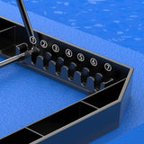Multi Level Adjustable Silent LCD Screen Notebook Cooling Device