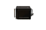 MicroChill USB Microwave with Smoke Sensor, 2 USB Ports, Door Lock, 6 Cook Settings, Mute Function, Express Cook, +30 Seconds Function, Auto Defrost, Timer, Eco Mode, Easy Clean Dark Grey Interior.