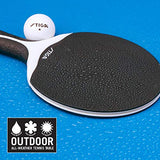 STIGA XTR Professional Outdoor Ping Pong Tables – All Weather Aluminum Waterproof Outdoor or Indoor Design with Net & Post - 10 Minute Easy Assembly Ping Pong Table with Compact Storage