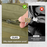 AUMENTAR 35L Military Tactical Backpack for Men, Water Resistant Assault Pack for Women, Army Green Molle Daypack 3 Day Bug Out Bag Rucksack for Trekking,Camping,Survival,EDC