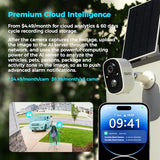 Vicohome Solar Security Camera Wireless Outdoor & Video Doorbell