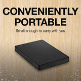 Seagate Portable 2TB External Hard Drive HDD — USB 3.0 for PC, Mac, PlayStation