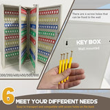 Large Capacity Hotel Key Storage Boxes,300/400/500/600 Security Key Cabinet,for Homes, Hotels