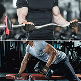 RYMNT Minimal Weight Lifting Gloves,Short Micro Workout Gloves Grip Pads with Full Palm Protection & Extra Grip, BK-Large