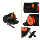 Joyzan Fishing Line Counter, 999m Depth Finder Spooler Electronic Portable Digital Length Display Fish Finderdepth Gauge Tackle Tool Accurate Manual Meter Gear Machine Winder Spooling Trolling Jigging