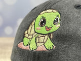 GDIQ Turtle Baseball Hat for Kids, Reptile Gifts for Toddler Boys Girls