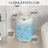 onlcuk Automatic Motion Sensor Bathroom Trash Can with Lid, 3 Gallon Touchless Trash Bin
