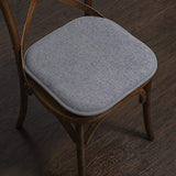 Sweet Home Collection Chair Cushion Memory Foam Pads Honeycomb Pattern