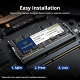 Premium 32GB KIT (2x16GB) DDR4 2400MHz (PC4-2400T) PC4-19200 SODIMM Laptop RAM – 260-Pin 1.2V CL17 Non-ECC Unbuffered Memory Module for Laptop