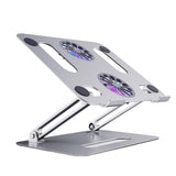 DTTLYQF Laptop Stand All-Aluminum Fan Cooling Folding Lifting Computer