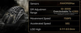 ATTACK SHARK R5 Ultra Carbon Fiber Wireless 8K Gaming Mouse 39g SUPERLIGHT, PixArt PAW3950MAX Gaming Sensor, 8000Hz Wireless Pol