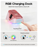 EPOMAKER NEX Lite Wireless Gaming Mouse w/Screens & RGB Charging Dock