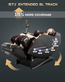 4D Massage Chairs Full Body,Zero Gravity SL-Track Shiatsu Massage Chair Recliner,Core Heating,20 Massage Techniques,Deep Yoga Stretch,Foot Rollers, Ai Voice,Touch Screen,Wireless Charging
