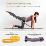 VEICK Exercise and Pull Up Assistance Bands Set - Long Heavy Stretch Bands for Home Workouts, Power Gym Equipment