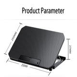 UMKLSW Laptop Cooling Pads Large Size for 12-16 Inch Notebook Silent Gaming Cooler Wind Speed Adjustable Stand