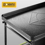 Heavy Duty Push Cart Dolly (700 lbs), Foldable Platform Hand Truck Made with High-Strength Steel