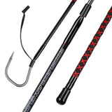Fishing Gaff Saltwater Fish Gaff with S316 Stainless Steel Fishing Hook Carbon Fiber Fishing Gaff 4'8''/ 7' (4'8'' Gaff - 4'' Hook) FISHAPPY