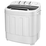 Portable Washer Wash and Spin Cycle Combo, Built-in Gravity Drain SUPER DEAL