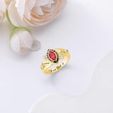 Oseew 2027 High School Class Ring for Women College