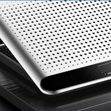 MVUYO Portable Laptop Cooling Pad Aluminum Alloy Suitable Laptop Adjustable Laptop