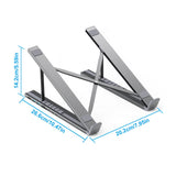 Laptop Stand with Docking Station 8 In 1 Ventilated Cooling Tablet Stand