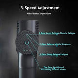 RKUVPAE Massager Gun,Portable Body Muscle Massager,Portable Body Muscle Massager,Deep Tissue Percussion Muscle Massage for Pain Relief