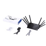 Band WiFi 6 Router, High Speed Gigabit Router for Wireless Internet, 8 High-Gain Antennas