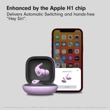 True Wireless Noise Cancelling Earbuds - Apple H1 Headphone Chip, Compatible with Apple & Android, Stone Purple Beats