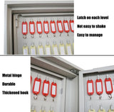 Key Storage Cabinet 300-600 Keys - Wall Mounted Steel Lock Box