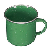 Stansport Deluxe 24-Piece Enamel Tableware Set - Green (11220-10)